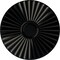 Ekena Millwork Shakuras Ceiling Medallion (For Canopies up to 5"), Hand-Painted Black Pearl, 19 3/4"OD x 1 3/8"P CM20SHBPS - alternate 1